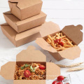 Professionelle Papier Lunchbox Salat Take Away Box